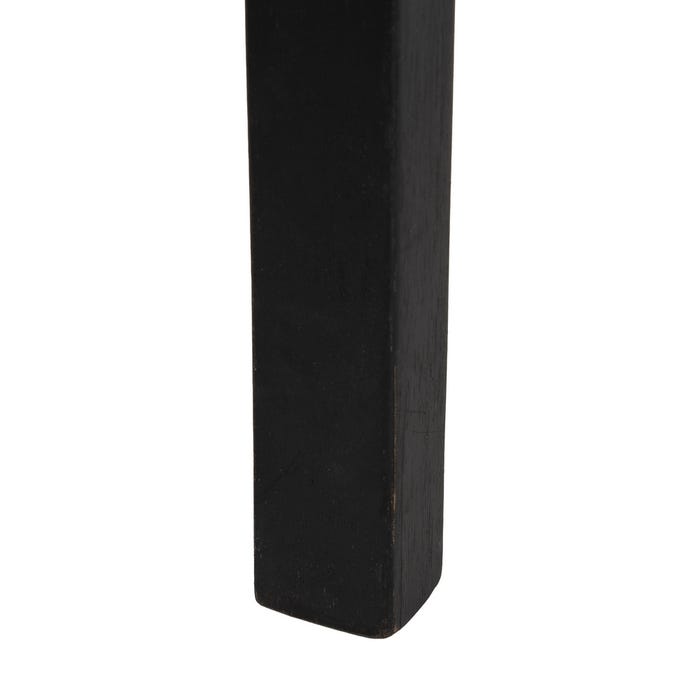 Natural-Black Contract Wood Chair 55 X 53 X 79.50 Cm