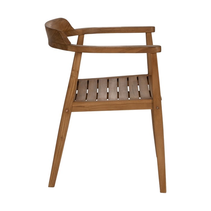 Natural Wood Chair 58.50 X 59 X 76 Cm