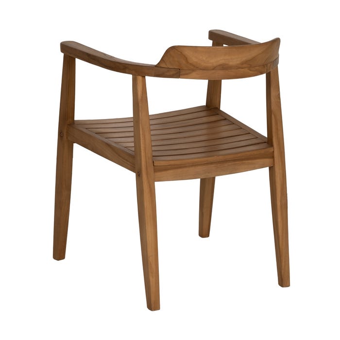 Natural Wood Chair 58.50 X 59 X 76 Cm