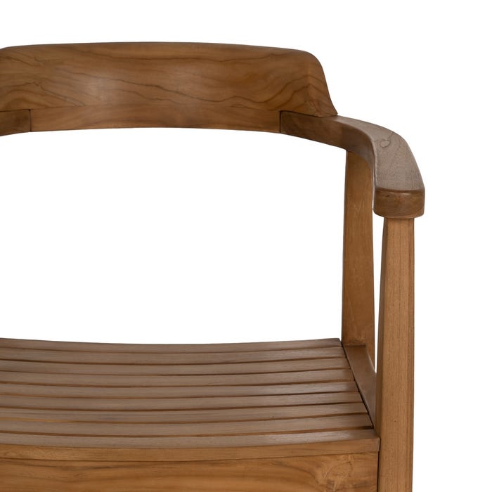 Natural Wood Chair 58.50 X 59 X 76 Cm