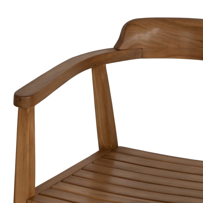 Natural Wood Chair 58.50 X 59 X 76 Cm