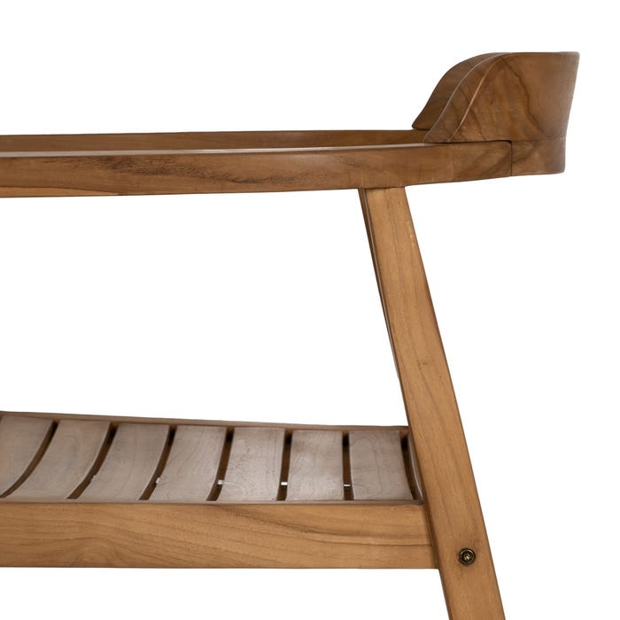 Natural Wood Chair 58.50 X 59 X 76 Cm