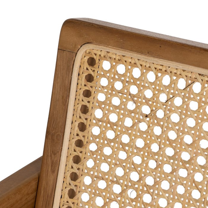 Natural Wood Chair 56 X 59 X 76 Cm