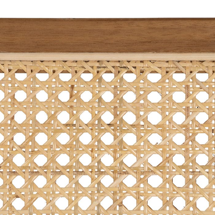 Natural Wood Armchair 60 X 93 X 63.50 Cm