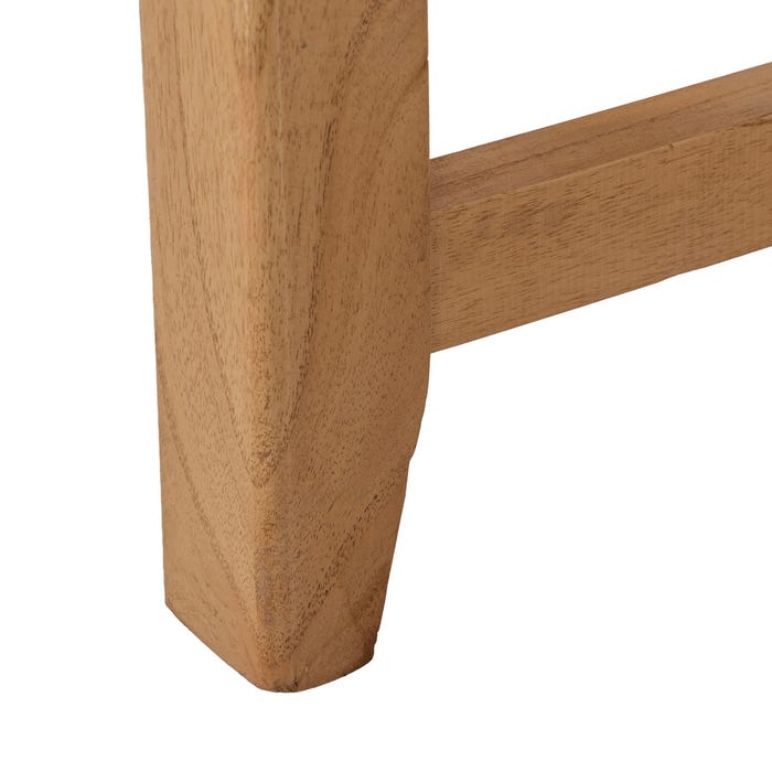 Natural Mindi Wood Coffee Table Living Room 80 X 80 X 50 Cm