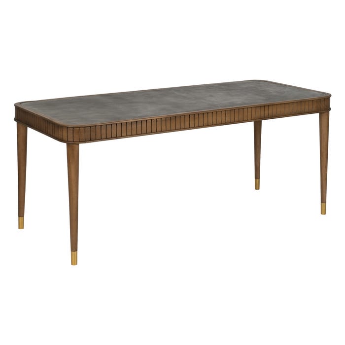 Mesa Comedor Madera-Microcemento Salón 180 X 80 X 76 Cm