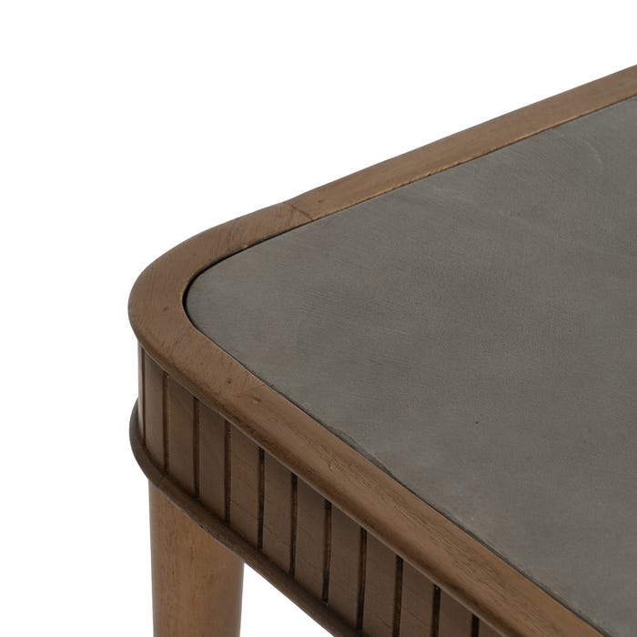 Mesa Comedor Madera-Microcemento Salón 180 X 80 X 76 Cm
