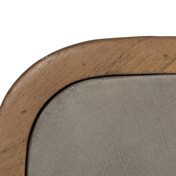 Mesa Comedor Madera-Microcemento Salón 180 X 80 X 76 Cm