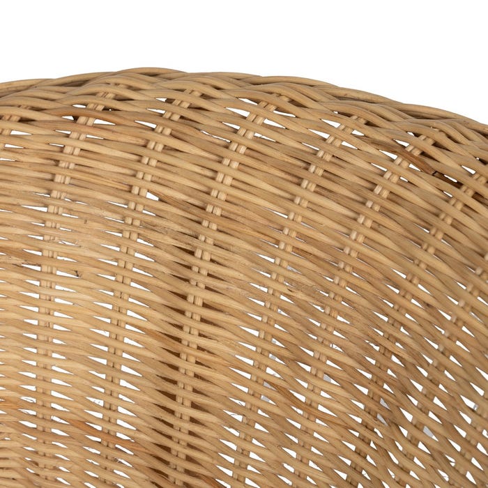 Natural Rattan Living Room Chair 60 X 58 X 80 Cm