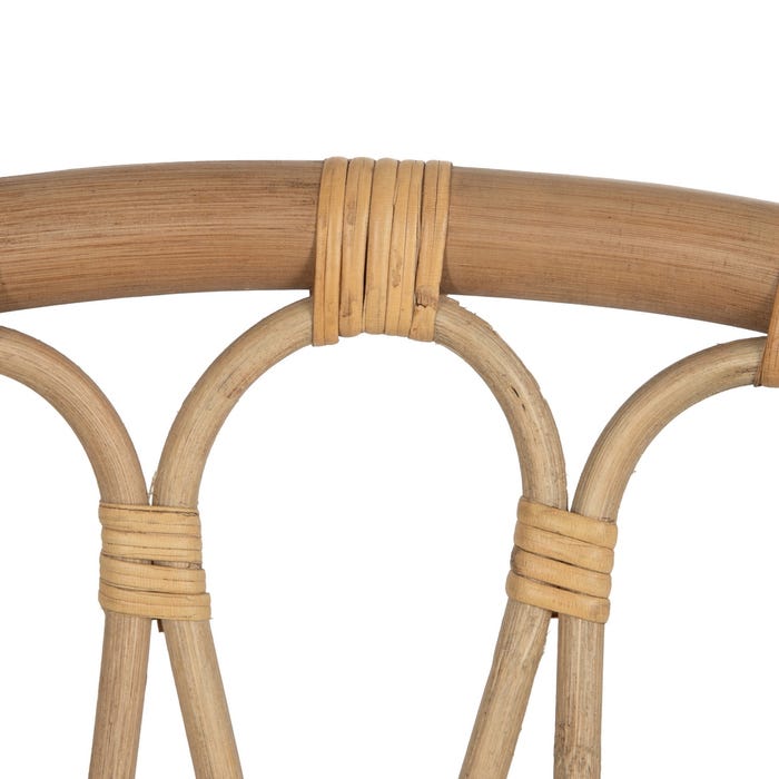 Honey Rattan Chair Living Room 58 X 59 X 78 Cm