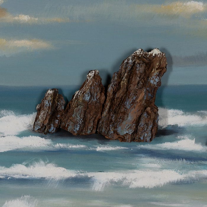 Tela de pintura Blue Sea 70 x 3,50 x 140 cm