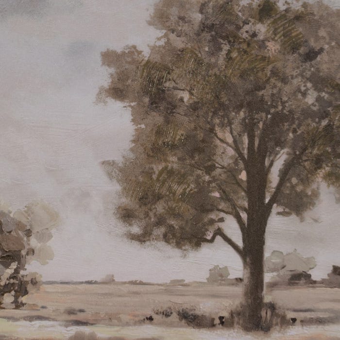 Pintura de paisagem 2/M Tela decorativa 60 x 90 cm