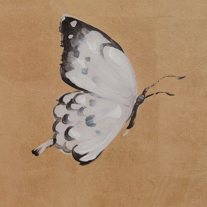 Butterfly Canvas Painting Decoration 100 X 100 Cm