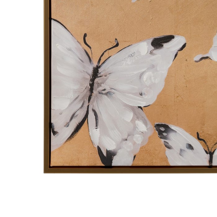 Butterfly Canvas Painting Decoration 100 X 100 Cm