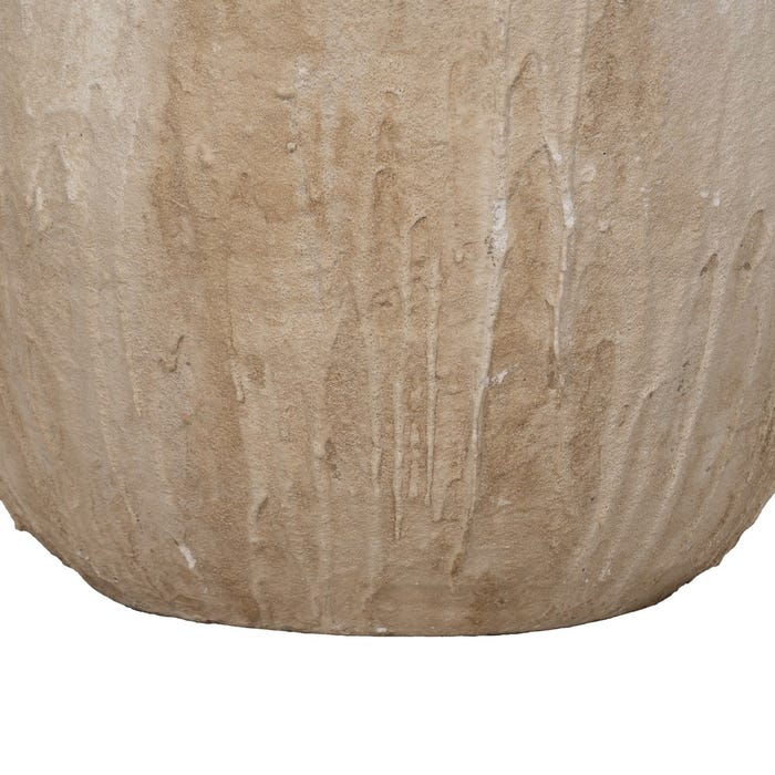 Jarrón Beige Cerámica Decoración 48 X 44,50 X 58 Cm