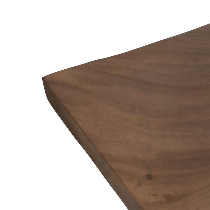 Mesa de Jantar Madeira-Metal Sala de Estar 300 X 98 X 77 Cm
