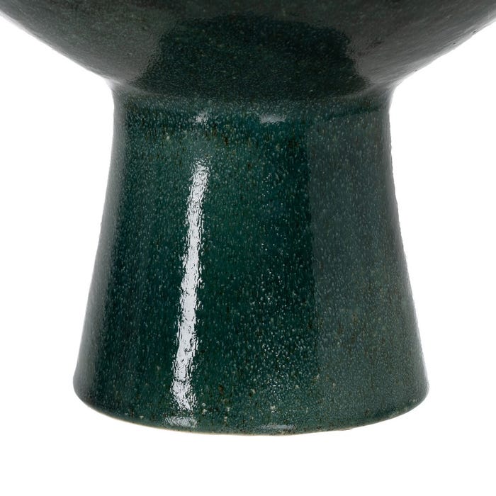 Mesa de Centro Cerâmica Verde-Branca 33,30 X 33,30 X 23 Cm