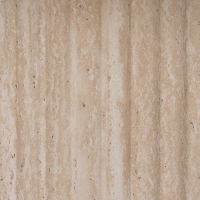 Mesa Centro Beige Piedra Mdf Decoración 70 X 70 X 38,50 Cm