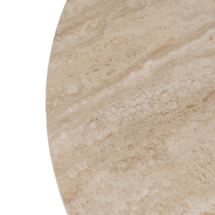 Beige Stone MDF Decoration Coffee Table 120 x 60 x 46 cm