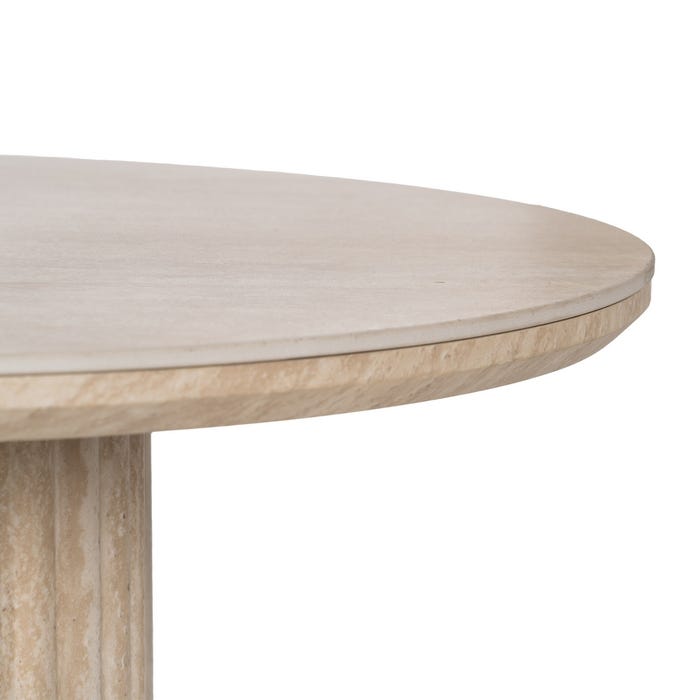 Beige Stone MDF Decoration Coffee Table 120 x 60 x 46 cm