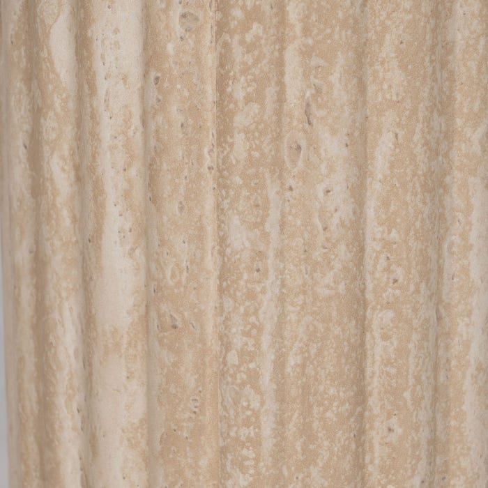 Beige Stone MDF Decoration Coffee Table 120 x 60 x 46 cm