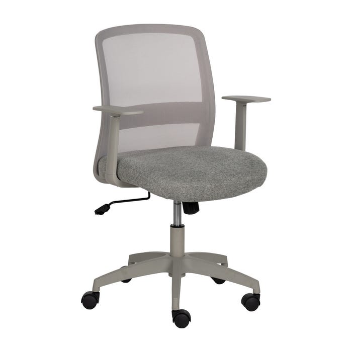 Grey Fabric Office Wheelchair 62 x 56 x 85.50 cm