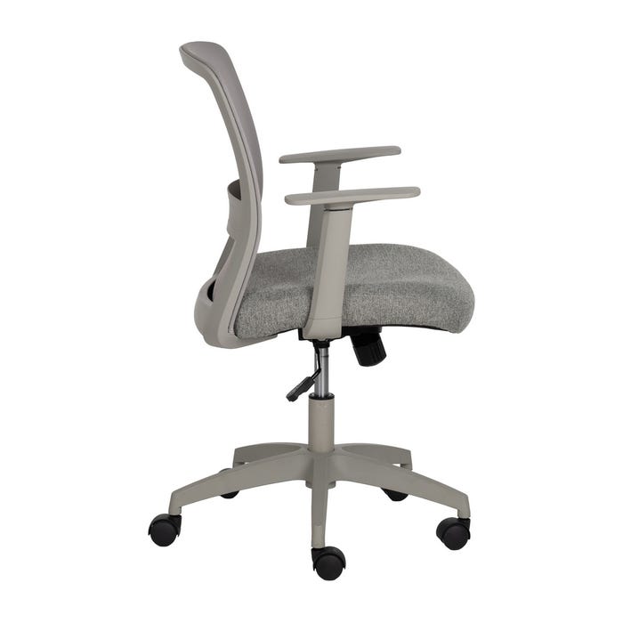 Grey Fabric Office Wheelchair 62 x 56 x 85.50 cm