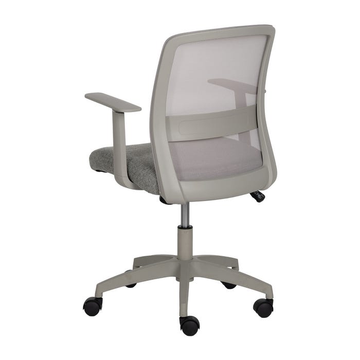 Grey Fabric Office Wheelchair 62 x 56 x 85.50 cm