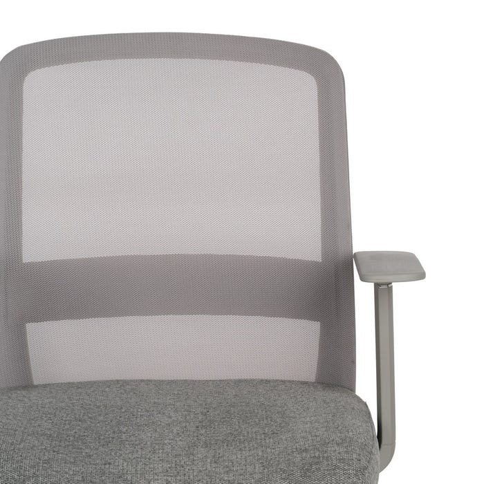 Grey Fabric Office Wheelchair 62 x 56 x 85.50 cm