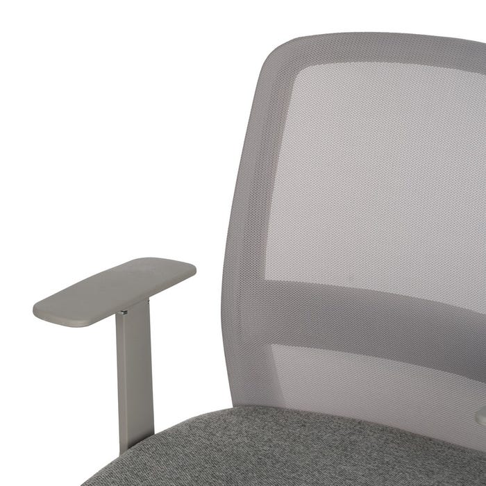 Grey Fabric Office Wheelchair 62 x 56 x 85.50 cm