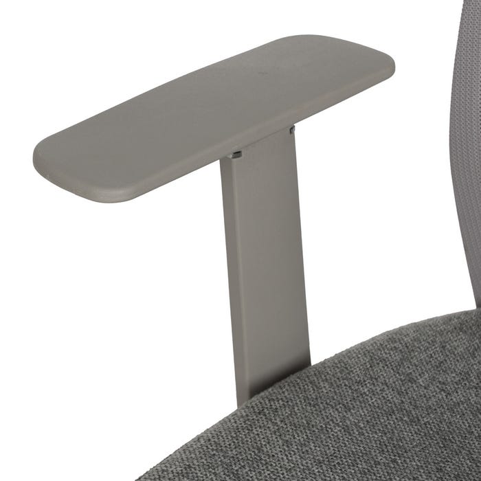 Grey Fabric Office Wheelchair 62 x 56 x 85.50 cm