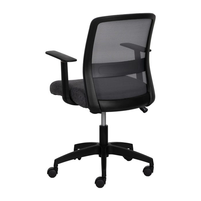 Black Fabric Office Wheelchair 62 x 56 x 85.50 cm