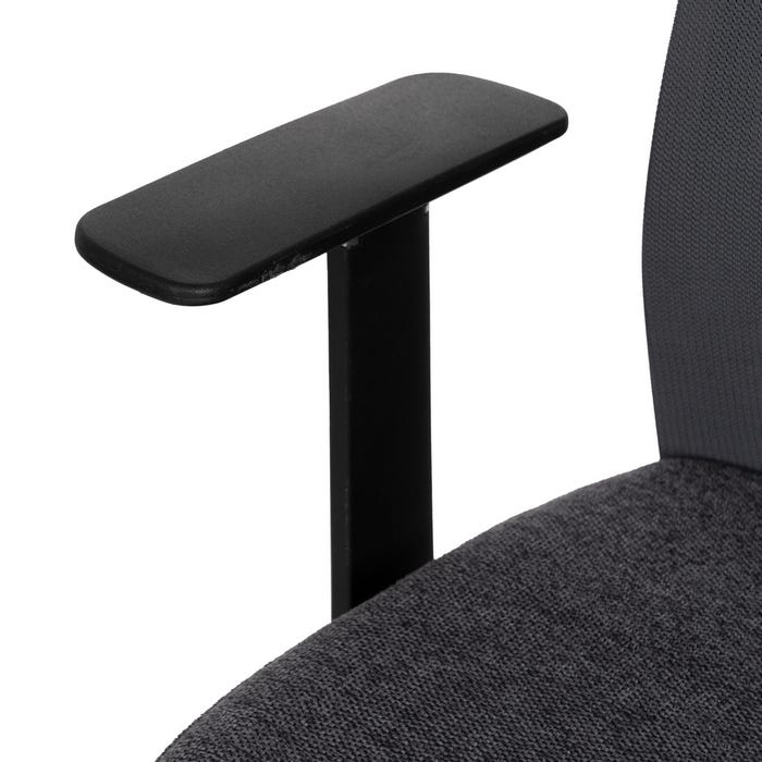 Black Fabric Office Wheelchair 62 x 56 x 85.50 cm