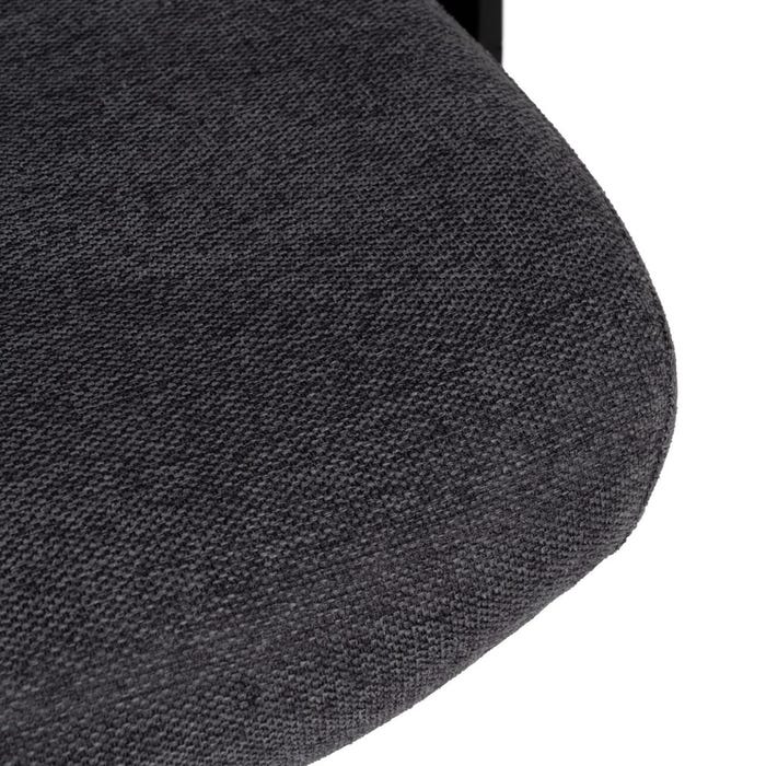 Black Fabric Office Wheelchair 62 x 56 x 85.50 cm