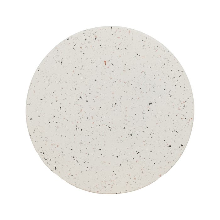 Mesita Blanco Fibra De Magnesio 40 X 40 X 45 Cm