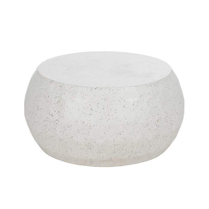 Cement Beige Coffee Table 92 X 92 X 45 Cm