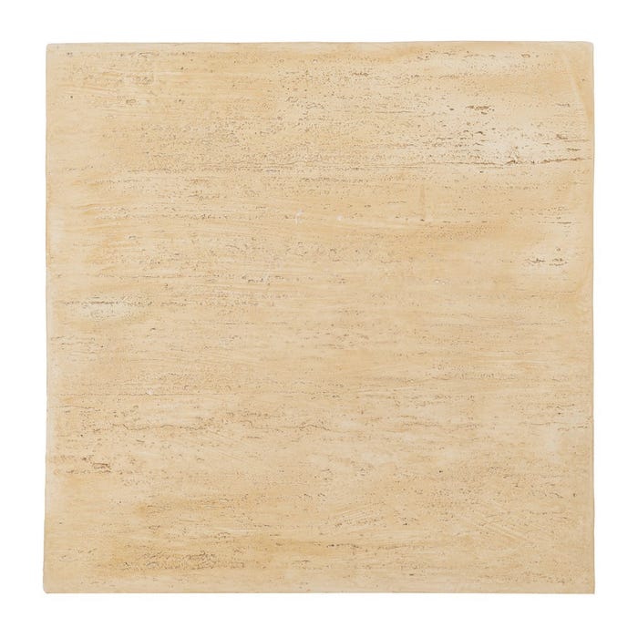 Mesa Centro Beige Magnesio 80 X 80 X 40 Cm