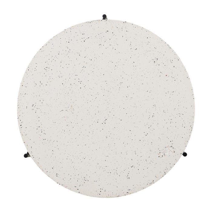 Mesa Centro Beige-Negro Magnesio 68 X 68 X 44 Cm