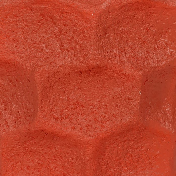 Decoração de vaso de resina de terracota 49 x 49 x 49 cm