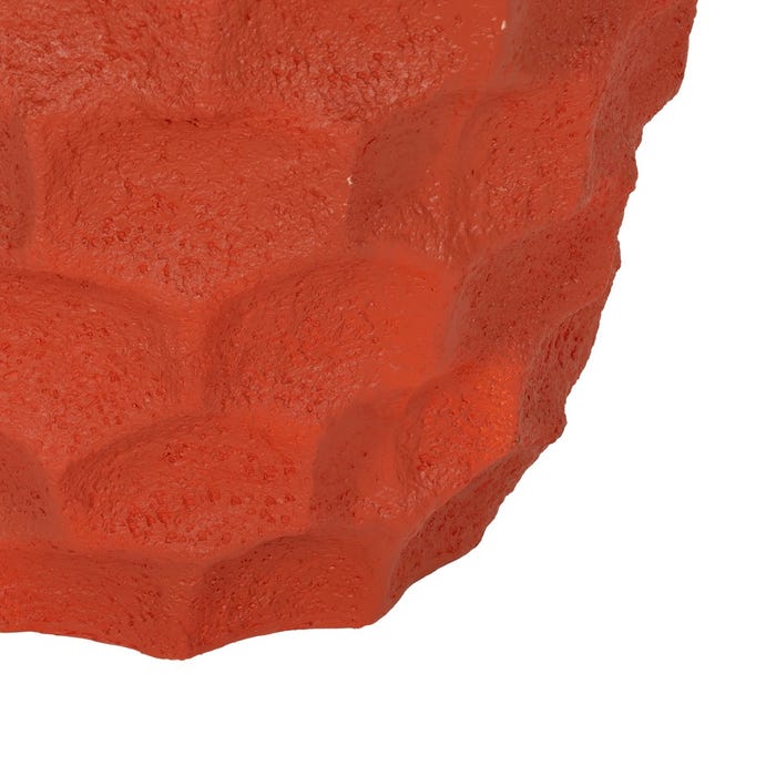 Decoração de vaso de resina de terracota 49 x 49 x 49 cm