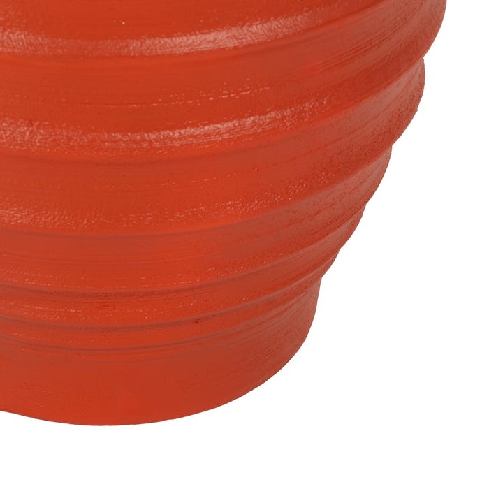 Decoração para vaso de resina de terracota 49,30 x 49,30 x 51 cm