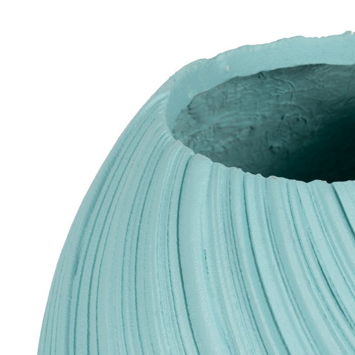 Blue Resin Vase Decoration 51.50 X 51.50 X 76.60 Cm