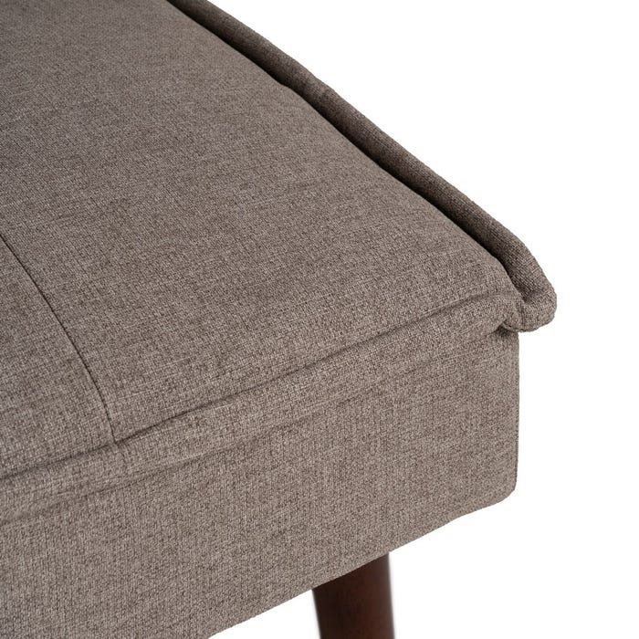 Beige Metal-Wood Sofa Bed Living Room 181 X 88 X 85.50 Cm