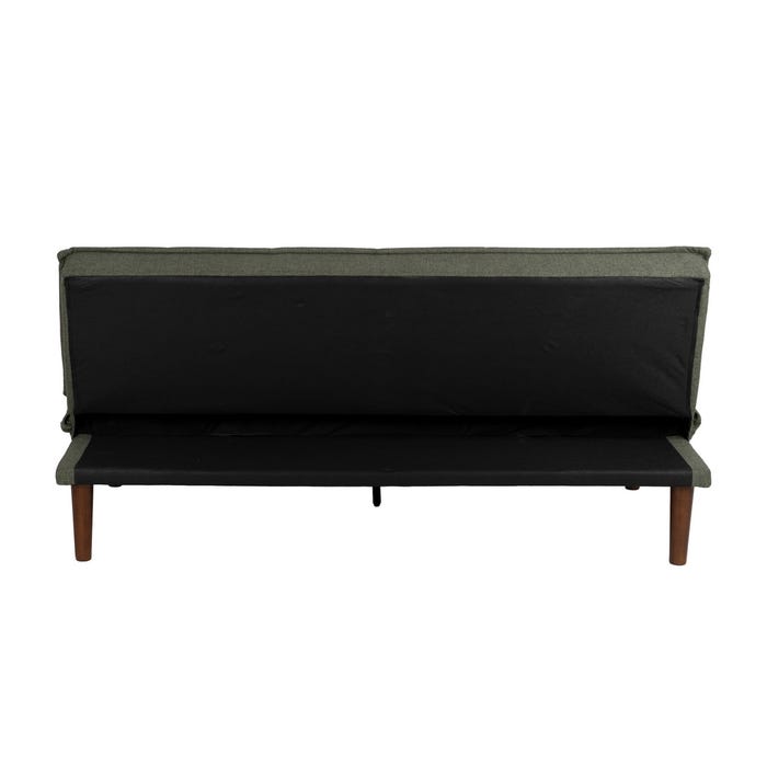 Green Metal-Wood Sofa Bed Living Room 181 X 88 X 85.50 Cm