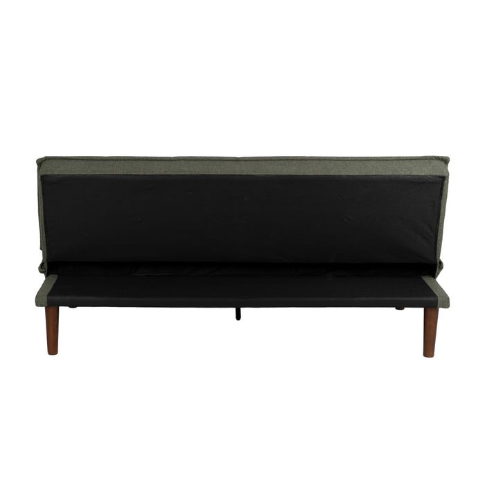 Sofá-Cama Verde Metal-Madera Salón 181 X 88 X 85,50 Cm