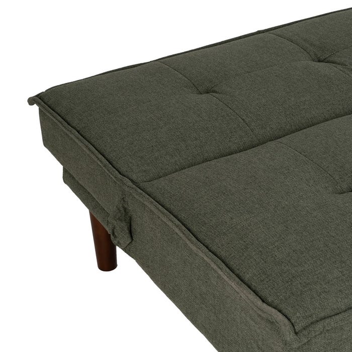 Green Metal-Wood Sofa Bed Living Room 181 X 88 X 85.50 Cm