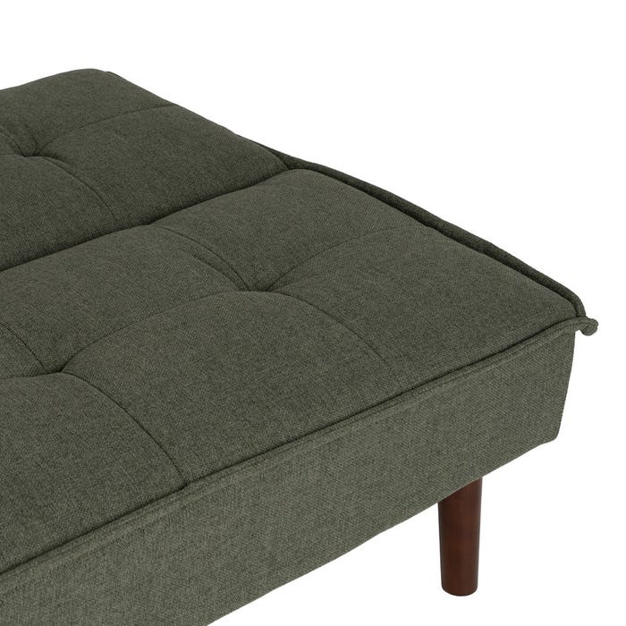 Green Metal-Wood Sofa Bed Living Room 181 X 88 X 85.50 Cm