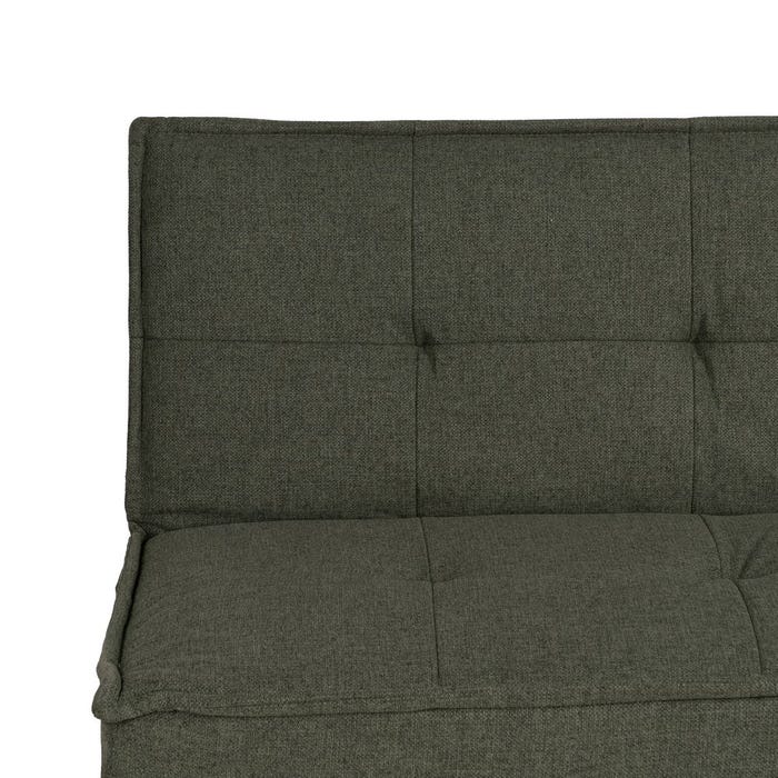 Green Metal-Wood Sofa Bed Living Room 181 X 88 X 85.50 Cm
