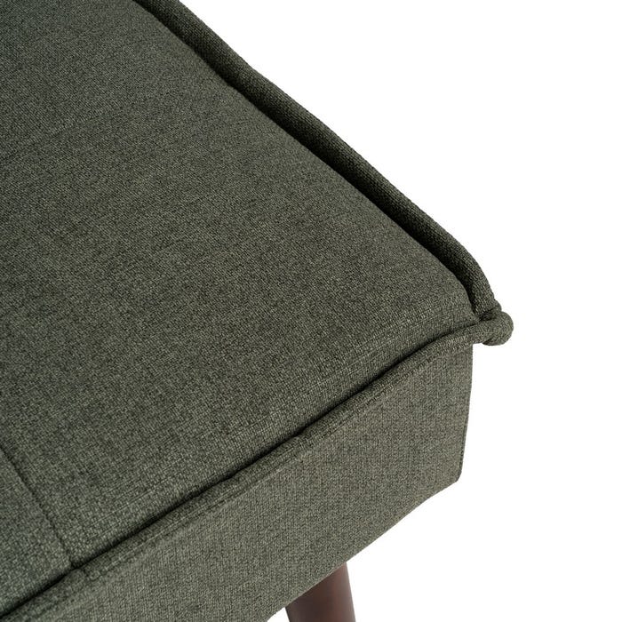Green Metal-Wood Sofa Bed Living Room 181 X 88 X 85.50 Cm