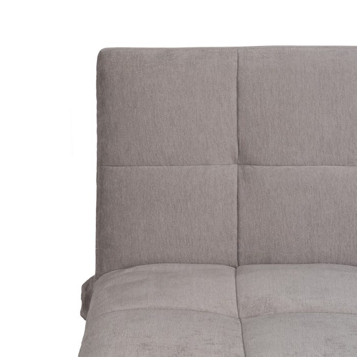 Gray Metal-Wood Sofa Bed Living Room 178 X 94 X 86 Cm
